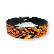 Tiger Sambboho dog collar (animal print collection)