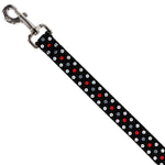 Dog Leash - Vinyl Records Stacked Black/Gray/Red/White
