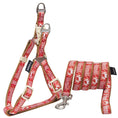 Load image into Gallery viewer, Touchdog 'Funny Bone' Tough Stitched Dog Harness and Leash
