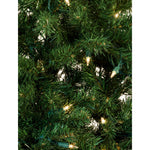 Kurt Adler 48-Inch Pre-Lit Norway Pine Wall Tree