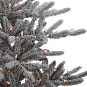 Kurt Adler 5-Foot Pre-Lit Clear Incandescent Vail Pine Tree