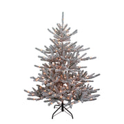 Kurt Adler 5-Foot Pre-Lit Clear Incandescent Vail Pine Tree