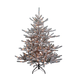 Kurt Adler 5-Foot Pre-Lit Clear Incandescent Vail Pine Tree