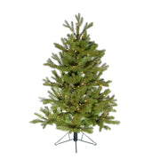 Kurt Adler 48-Inch Pre-Lit Half Tree with Stand