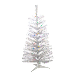 Kurt Adler 3-Foot Pre-Lit Multicolored LED Glisten Pine Tree