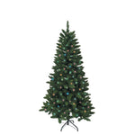 Kurt Adler 4.5-Foot Pre-Lit Multi-Color Green Pine Tree