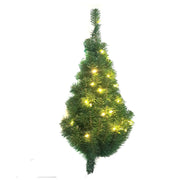 Kurt Adler 28-Inch Pre-Lit Norway Pine LED Wall Tree