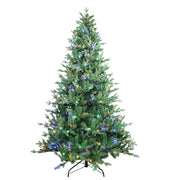 Kurt Adler 7-Foot Pre-Lit Multi-Color LED Jackson Pine Tree