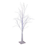 Kurt Adler 4-Foot Winter White Twig Tree with 500 Cool White Lights