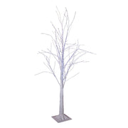 Kurt Adler 4-Foot Winter White Twig Tree with 500 Cool White Lights