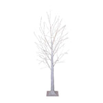 Kurt Adler 4-Foot Winter white Twig Tree with 500 Warm White Lights