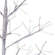 Kurt Adler 3-Foot White Birch Twig Tree with Multi-Color 8-Function Lights