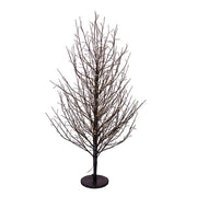Kurt Adler 4-Foot Dark Brown Twig Tree with 1000 Warm white Cluster Lights