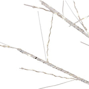 Kurt Adler 4-Foot White Branch Twinkle Warm White Fairy LED Twig Tree