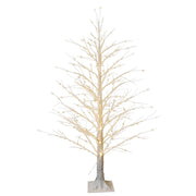 Kurt Adler 5-Foot White Birch Twinkle Warm White Fairy LED Twig Tree