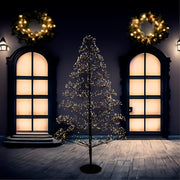 Kurt Adler 5-Foot Pre-Lit Warm White LED Silhouette Fairy Tree