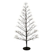 Kurt Adler 5-Foot Pre-Lit Warm White LED Silhouette Fairy Tree