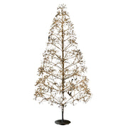 Kurt Adler 6-Foot Pre-Lit Warm White LED Silhouette Fairy Tree