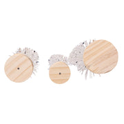 Kurt Adler Silver Glittered Miniature Tree Set