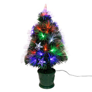 Kurt Adler 2-Foot LED Fiber Optic Potted Tree