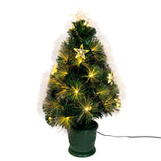 Kurt Adler 2-Foot LED Fiber Optic Potted Tree