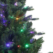 Kurt Adler 4.5-Foot Pre-Lit Multi-Colored LED Jackson Pine Tree