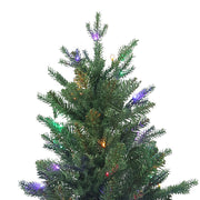 Kurt Adler 4.5-Foot Pre-Lit Multi-Colored LED Jackson Pine Tree