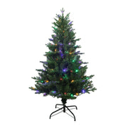 Kurt Adler 4.5-Foot Pre-Lit Multi-Colored LED Jackson Pine Tree
