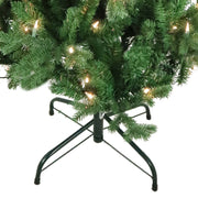 Kurt Adler 5-Foot Pre-Lit Clear Incandescent Jackson Pine Tree