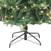 Kurt Adler 6-Foot Pre-Lit Clear Incandescent Jackson Pine Tree