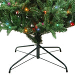 Kurt Adler 6-Foot Pre-Lit Multi-Color Incandescent Jackson Pine Tree
