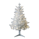 Kurt Adler 3-Foot Pre-Lit Warm White Led Jackson White Pine Tree