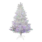 Kurt Adler 5-Foot Pre-Lit Multi-Colored LED Jackson White Pine Tree