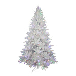 Kurt Adler 7-Foot Pre-Lit Multi-Colored LED Jackson White Pine Tree