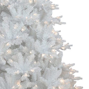 Kurt Adler 9-Foot Pre-Lit Warm White LED Jackson White Pine Tree