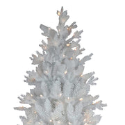 Kurt Adler 9-Foot Pre-Lit Warm White LED Jackson White Pine Tree