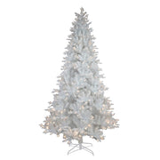 Kurt Adler 9-Foot Pre-Lit Warm White LED Jackson White Pine Tree