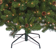 Kurt Adler 7.5-Foot Pre-Lit Clear Burlington Spruce