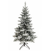 Kurt Adler 5-Foot Pre-Lit Warm White LED Snow Pine Tree