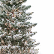 Kurt Adler 6-Foot Pre-Lit Snow Pine Tree