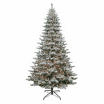 Kurt Adler 9-Foot Pre-Lit Snow Pine Tree