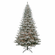 Kurt Adler 9-Foot Pre-Lit Snow Pine Tree