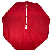 Kurt Adler 72-Inch Red and Green Gathered Border Tree Skirt