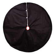 Kurt Adler 48-Inch Plaid Cowboy Design Appliqué and Embroidered Western Felt Tree Skirt