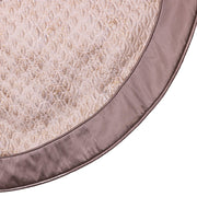 Kurt Adler 48-Inch Diamond Jacquard With Gray Dupion Border Tree Skirt