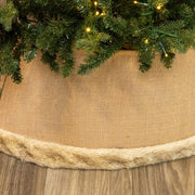 Kurt Adler 10 by 24-Inch Burlap Tree Collar
