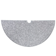 Kurt Adler 48-Inch Silver Sequined Tree Skirt