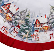 Kurt Adler 48 Inch Velvet Beaded Tree Skirt