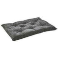 Load image into Gallery viewer, Bowsers Carbon Tufted Dog Crate Cushion - Washable Crate and Lounge Comfort

