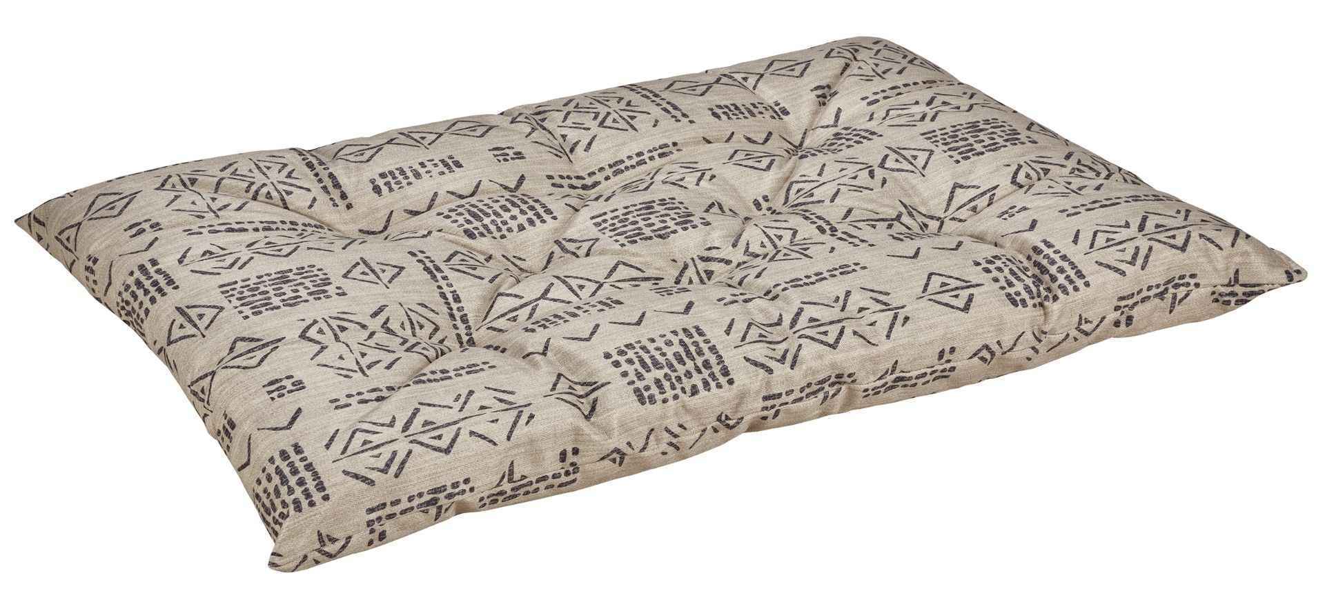 Bowsers Mayan Tufted Dog Crate Cushion - Washable Crate and Lounge Comfort